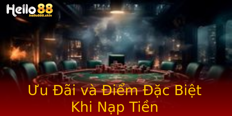 Ưu Đãi và Điểm Đặc Biệt Khi Nạp Tiền Ưu Đãi và Điểm Đặc Biệt Khi Nạp Tiền